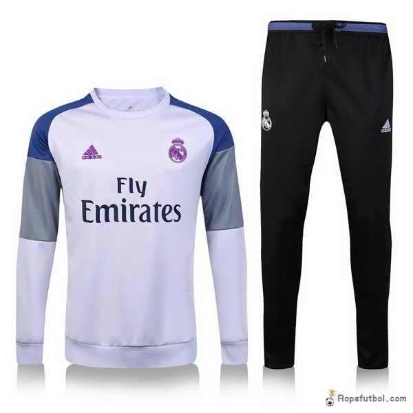 Chandal Real Madrid 2016/17 Negro Blanco